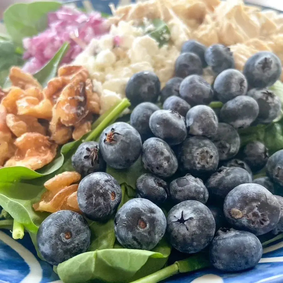 Blueberry Spinach Salad