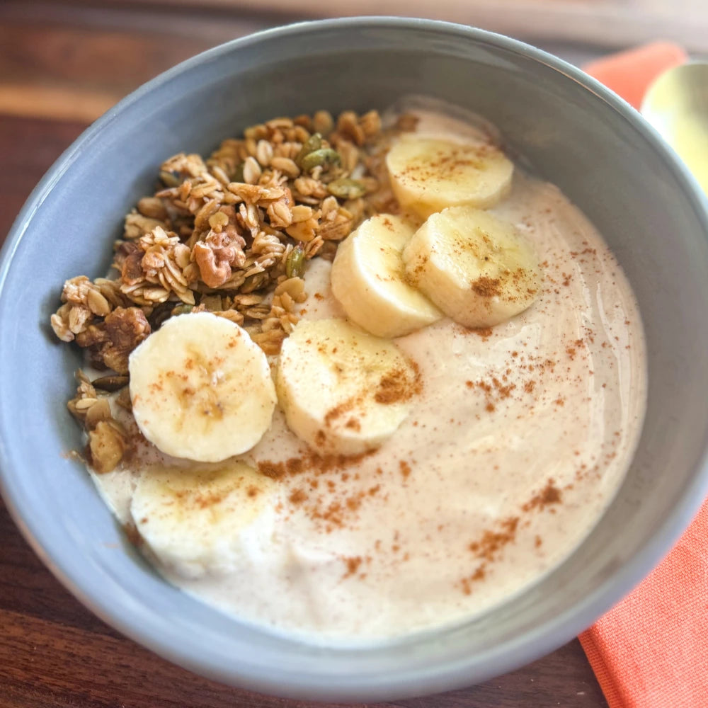 Pumpkin Banana Bread Parfait