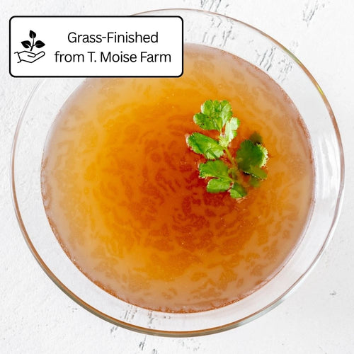 100% Grass-Fed Beef Broth